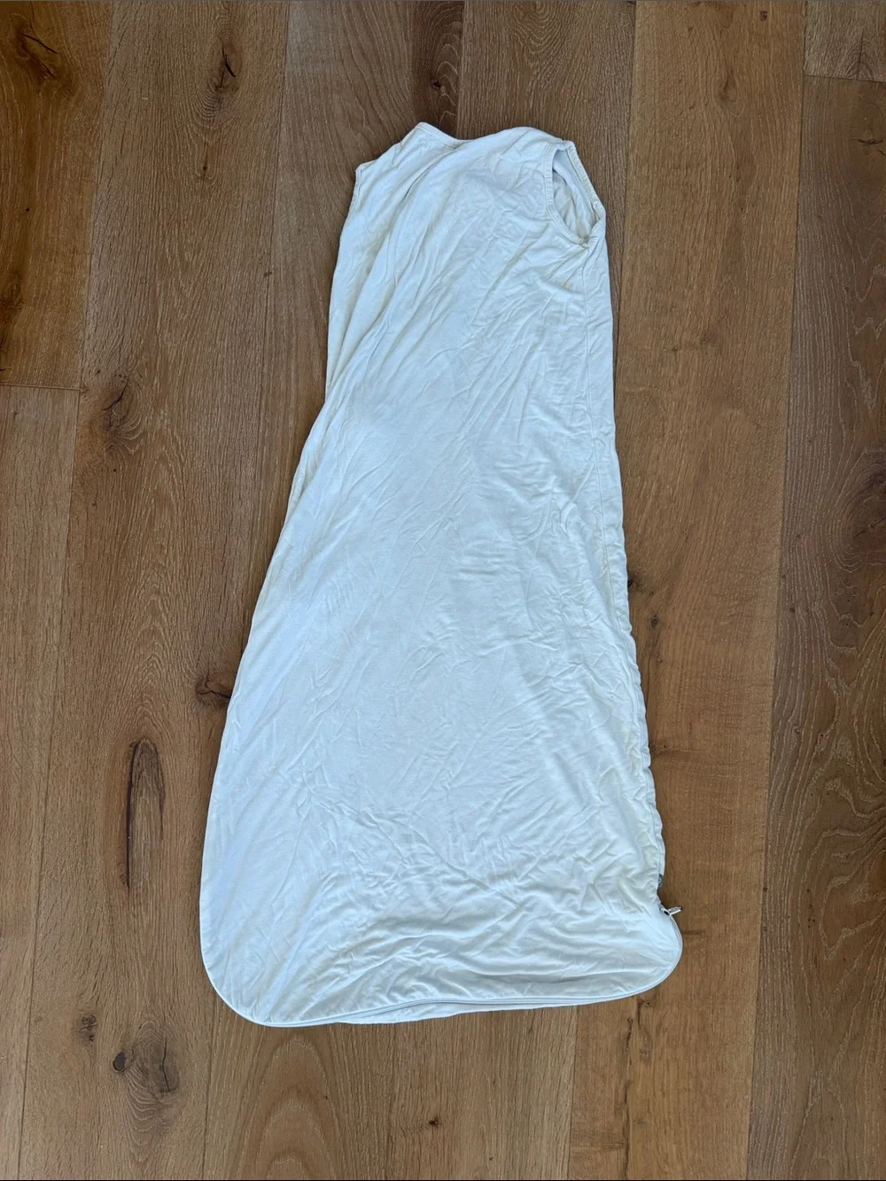 Kyte White Baby Sleep Sack with Zipper Size L TOG 0.5